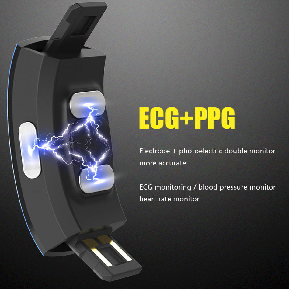 Heart Rate Monitor Watch with ECG & Activity Tracking by HitMyNeed