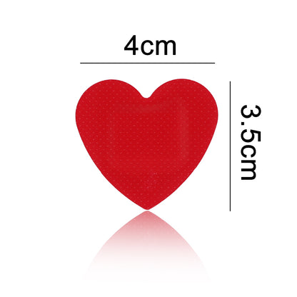 Heart Shaped Adhesive Bandages (10 Pack) by HitMyNeed