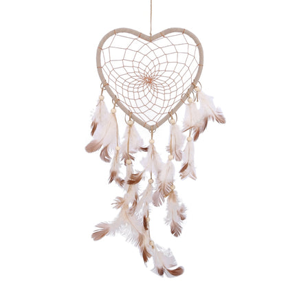 Heart Shaped Dream Catcher Wall Hanging Decor by HitMyNeed