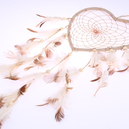 Heart Shaped Dream Catcher Wall Hanging Decor by HitMyNeed