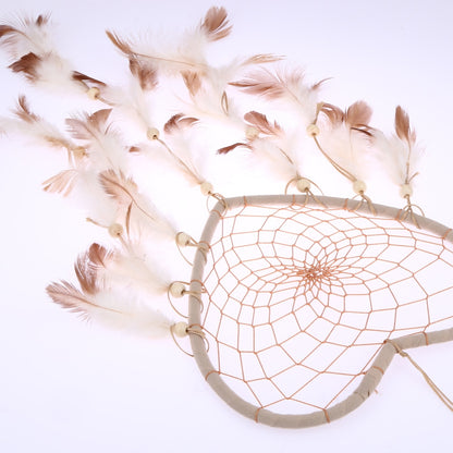 Heart Shaped Dream Catcher Wall Hanging Decor by HitMyNeed