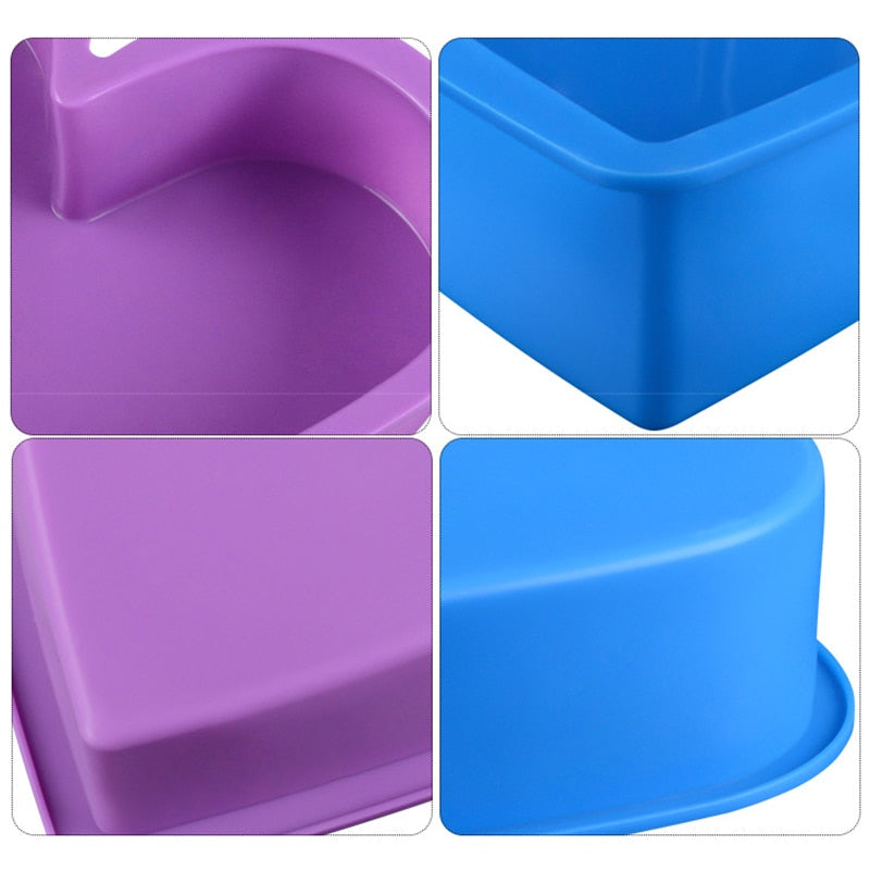 Heart Shaped Silicone Cake and Dessert Mold by HitMyNeed