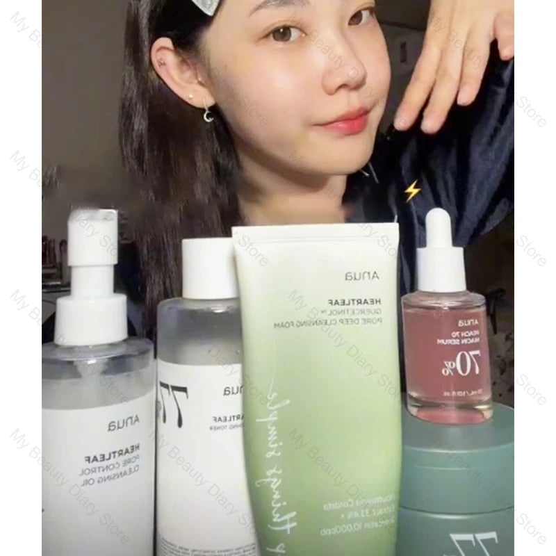 Heartleaf Cleansing Oil & Foam Korean Skincare Set by HitMyNeed