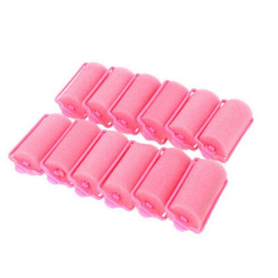 Heat-Free Sponge Hair Curlers Set (12pcs) by HitMyNeed