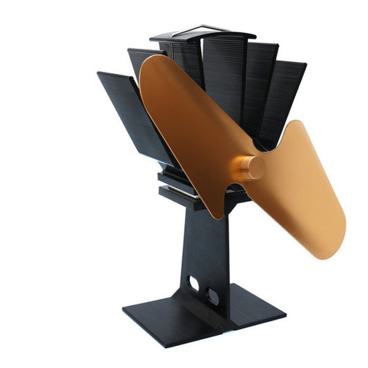 Heat Powered Stove Fan with Double Blade by HitMyNeed
