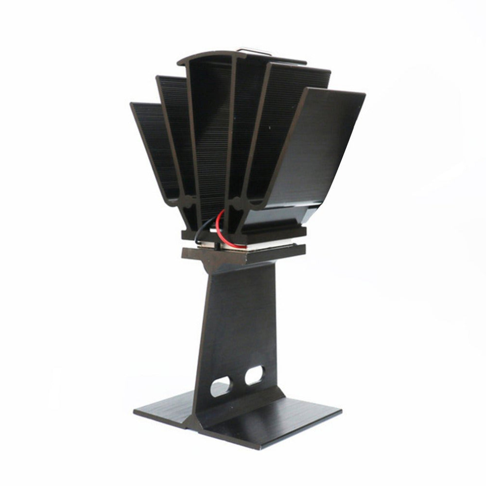Heat Powered Stove Fan with Double Blade by HitMyNeed