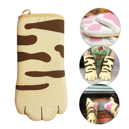 Heat Protection Cat Oven Mitt by HitMyNeed