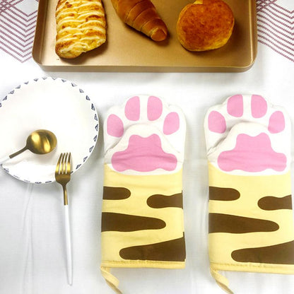 Heat Protection Cat Oven Mitt by HitMyNeed