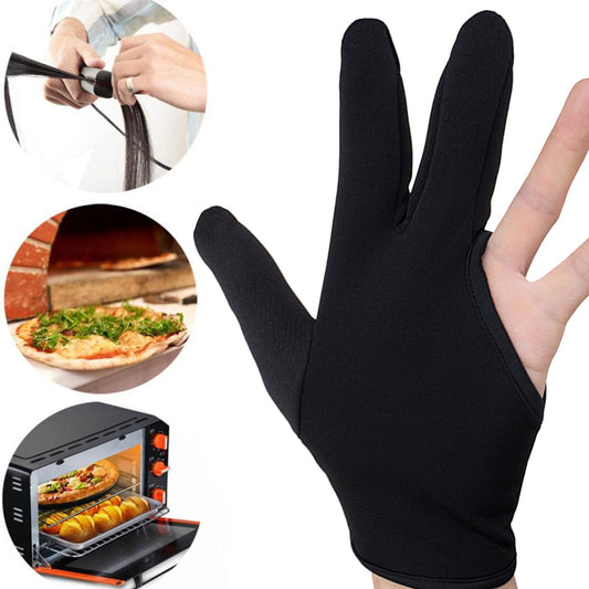 Heat Resistant 3-Finger Hairdressing Glove by HitMyNeed