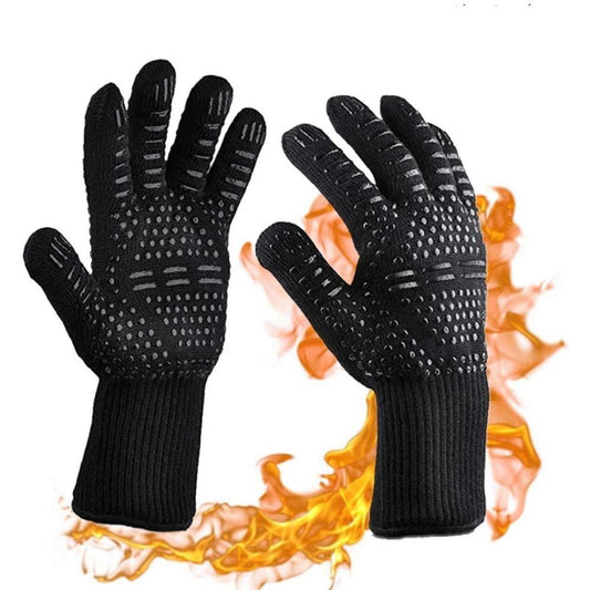Heat Resistant BBQ Grill Gloves (1 Pair) by HitMyNeed