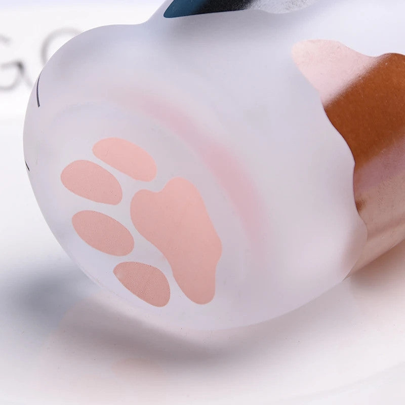 Heat Resistant Cat Paw Borosilicate Glass Cup 300ml by HitMyNeed