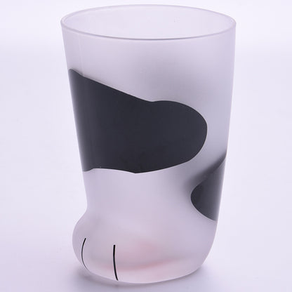 Heat Resistant Cat Paw Borosilicate Glass Cup 300ml c by HitMyNeed