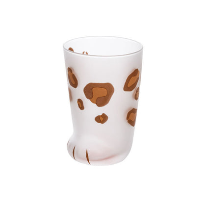 Heat Resistant Cat Paw Borosilicate Glass Cup 300ml g by HitMyNeed