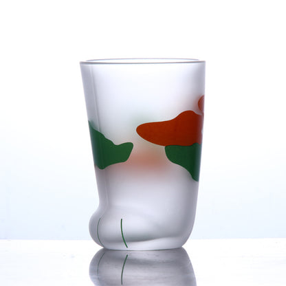 Heat Resistant Cat Paw Borosilicate Glass Cup 300ml i by HitMyNeed