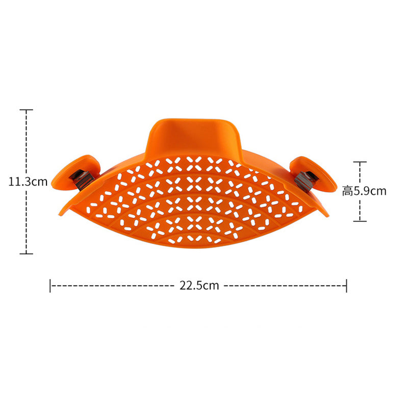 Heat Resistant Clip On Pot Strainer by HitMyNeed