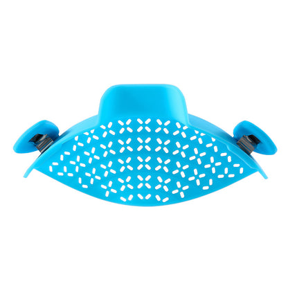 Heat Resistant Clip On Pot Strainer blue by HitMyNeed