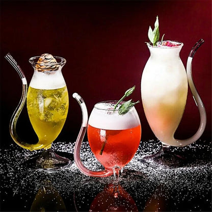Heat Resistant Cocktail Glass for Home Bar & Parties by HitMyNeed