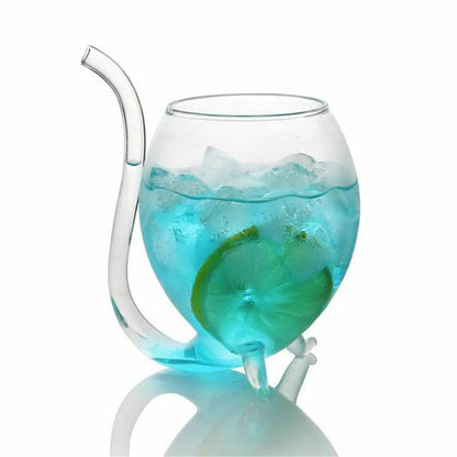 Heat Resistant Cocktail Glass for Home Bar & Parties b by HitMyNeed