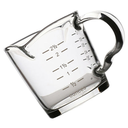 Heat Resistant Glass Espresso Measuring Cup 70ml by HitMyNeed