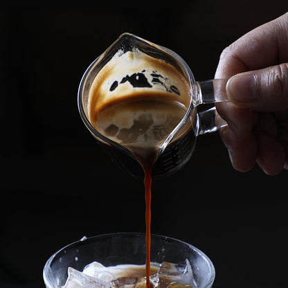 Heat Resistant Glass Espresso Measuring Cup 70ml by HitMyNeed