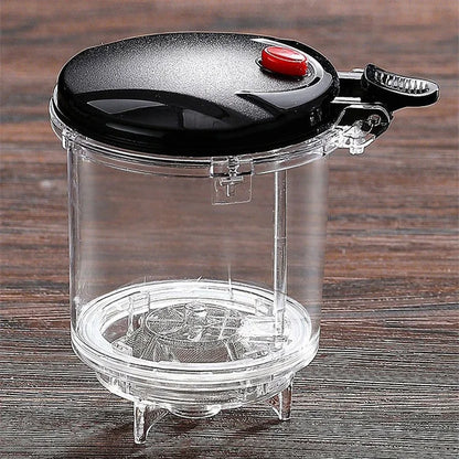 Heat Resistant Glass Teapot with One-Click Filter by HitMyNeed