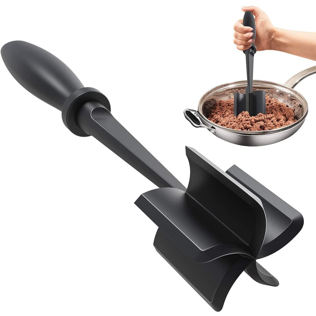 Heat Resistant Manual Ground Beef Masher by HitMyNeed