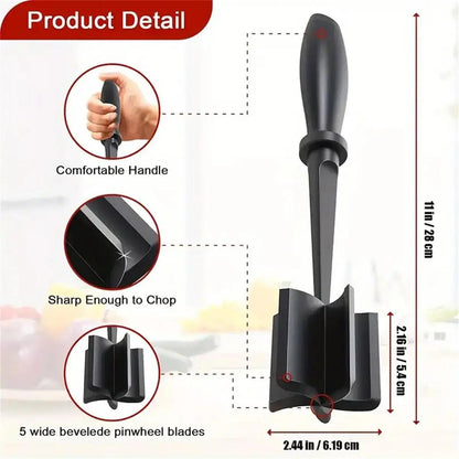 Heat-Resistant Meat Chopper & Shredder Tool by HitMyNeed