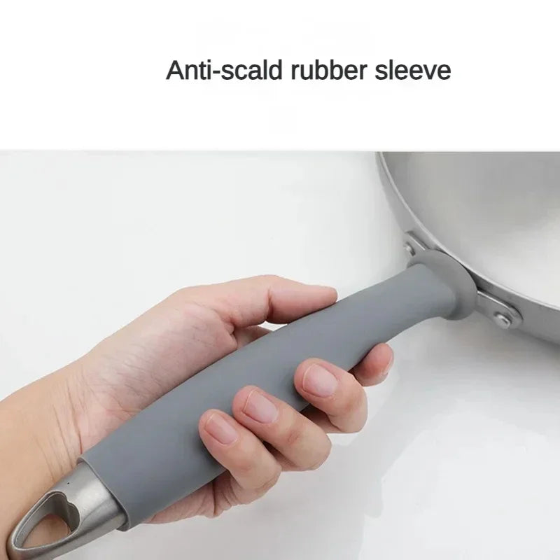 Heat Resistant Rubber Pan Handle Protector Sleeve by HitMyNeed