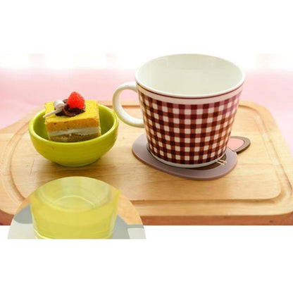 Heat-Resistant Silicone Cat Coasters Set (6 pcs) by HitMyNeed