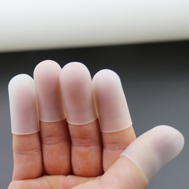Heat-Resistant Silicone Finger Caps (Set of 5) by HitMyNeed