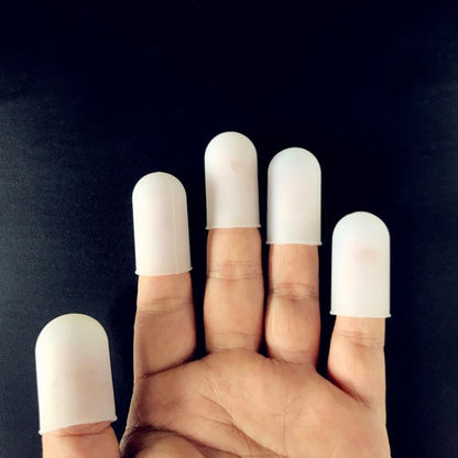 Heat-Resistant Silicone Finger Caps (Set of 5) by HitMyNeed