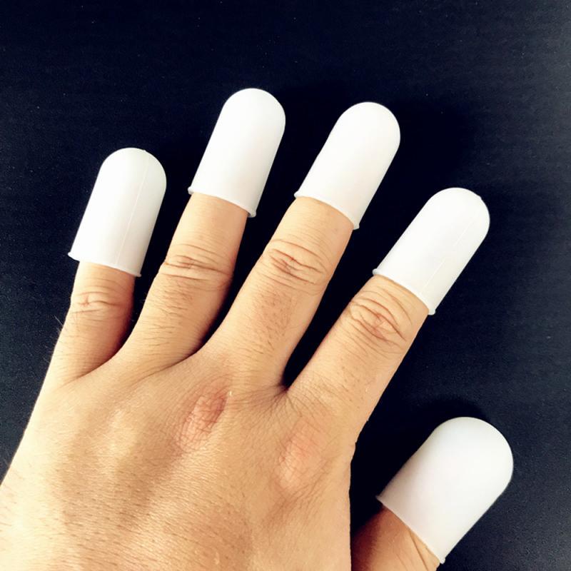 Heat-Resistant Silicone Finger Caps (Set of 5) by HitMyNeed