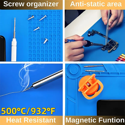 Heat-Resistant Silicone Soldering Mat Work Pad by HitMyNeed