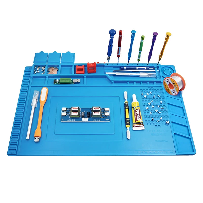 Heat-Resistant Silicone Soldering Mat Work Pad by HitMyNeed