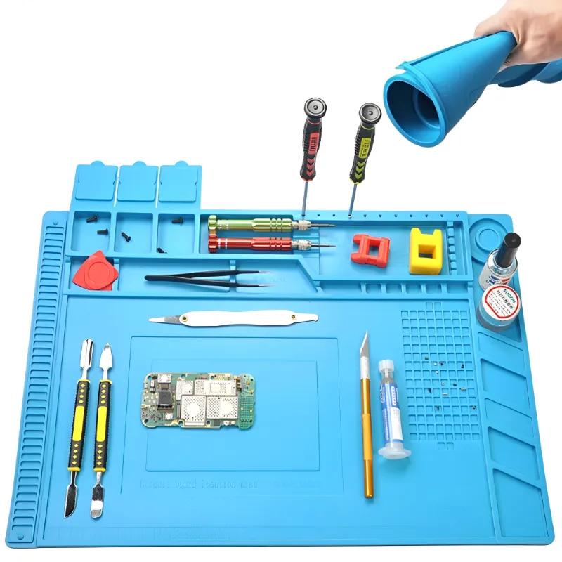 Heat-Resistant Silicone Soldering Mat Work Pad 450mm-x-300mm by HitMyNeed