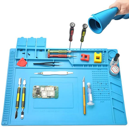 Heat-Resistant Silicone Soldering Mat Work Pad 450mm-x-300mm by HitMyNeed