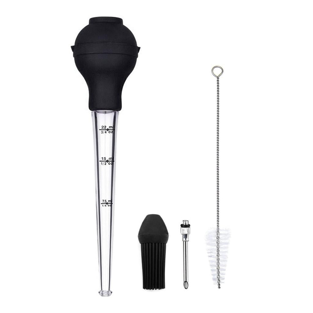Heat Resistant Turkey Baster with Injector Set by HitMyNeed