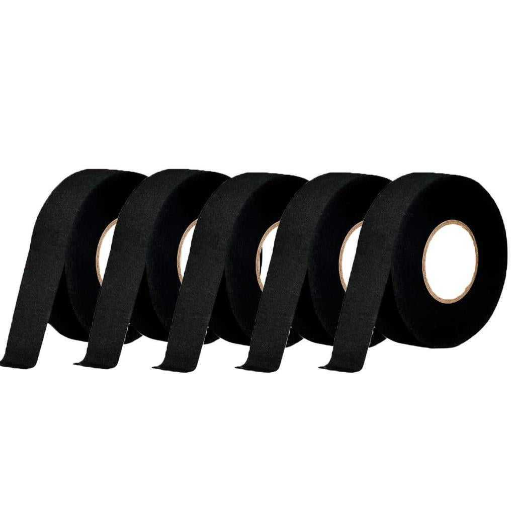 Heat Resistant Waterproof Automotive Electrical Cloth Tape 15m-590-6inch 25mm-0-98inch by HitMyNeed