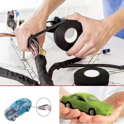 Heat Resistant Waterproof Automotive Electrical Cloth Tape by HitMyNeed