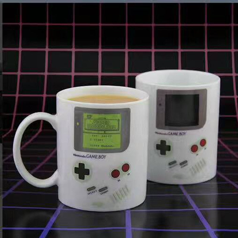 Heat Sensitive Ceramic Gameboy Style Mug 330ml by HitMyNeed