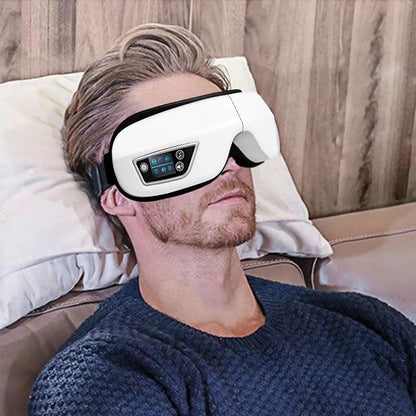 Heated Bluetooth Eye Massager with Air Compression by HitMyNeed