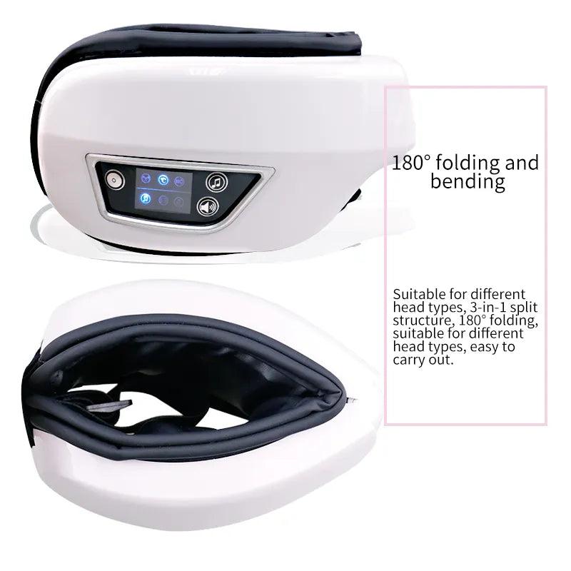 Heated Bluetooth Eye Massager with Air Compression by HitMyNeed