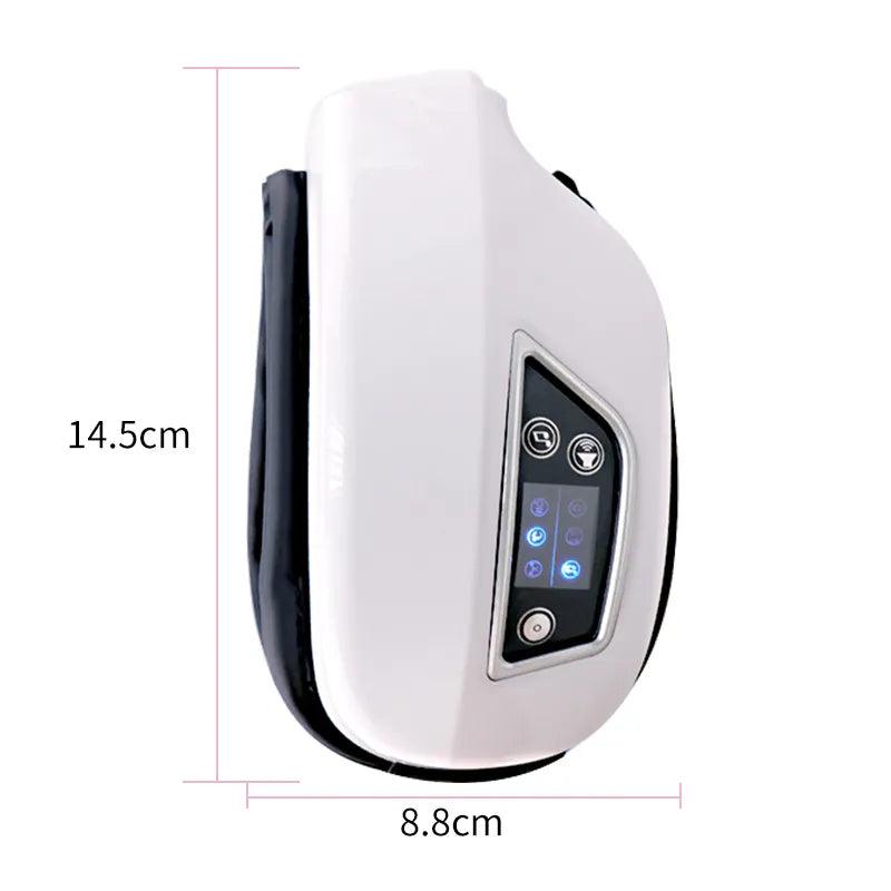 Heated Bluetooth Eye Massager with Air Compression by HitMyNeed