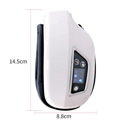 Heated Bluetooth Eye Massager with Air Compression by HitMyNeed