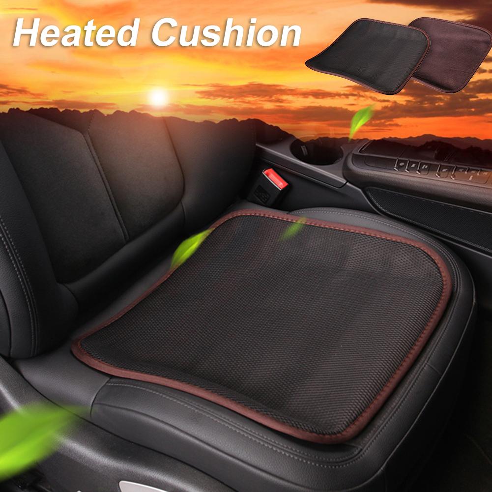 Heated Car Seat Pad Electric 12V Cushion by HitMyNeed