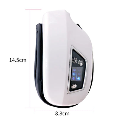 Heated Eye Massager with Air Compression & Bluetooth by HitMyNeed