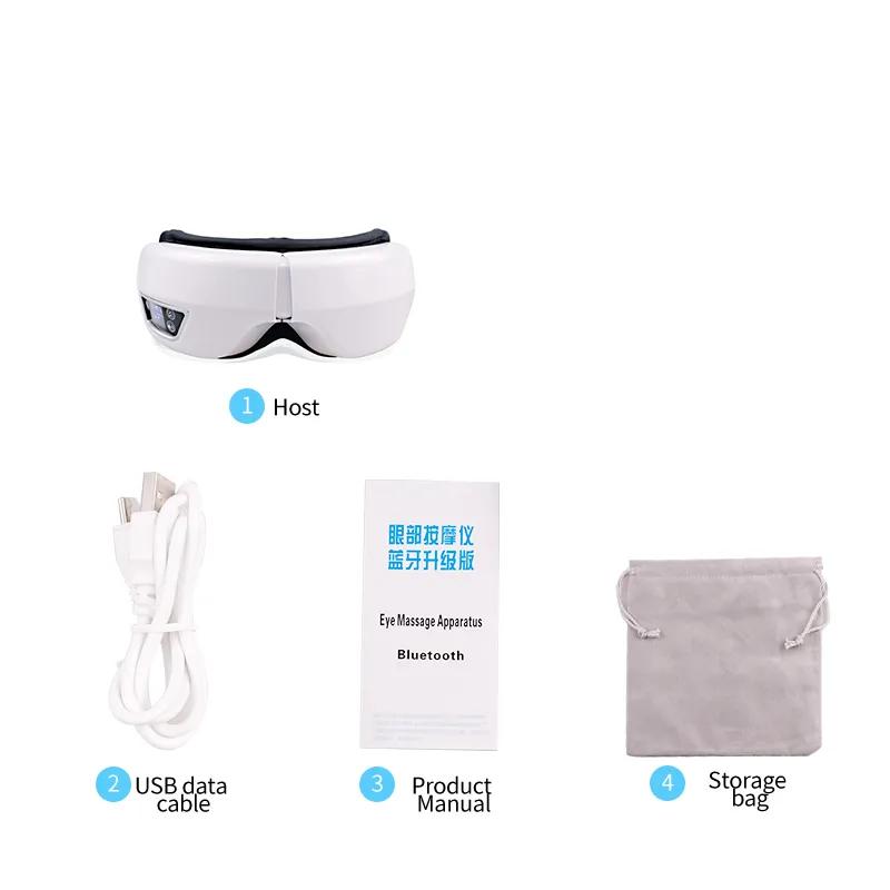 Heated Eye Massager with Air Compression & Bluetooth by HitMyNeed