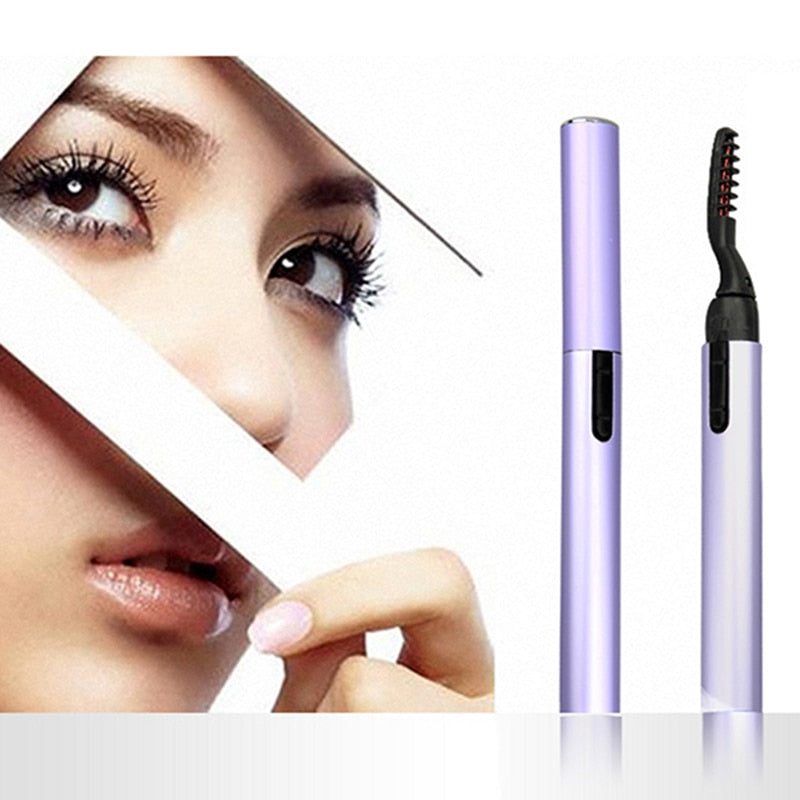 Heated Eyelash Curler Battery Operated by HitMyNeed