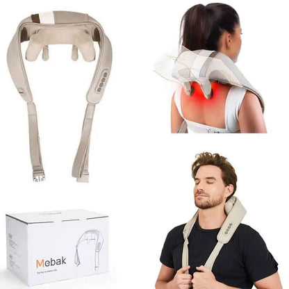 Heated Neck and Shoulder Massage Shawl | Mebak N1 by HitMyNeed