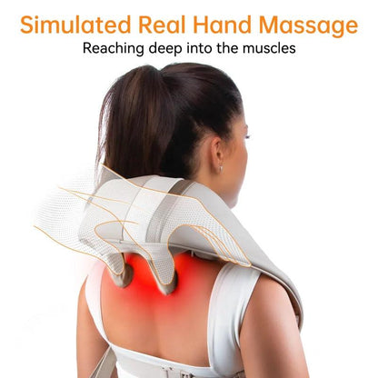 Heated Neck and Shoulder Massage Shawl | Mebak N1 by HitMyNeed